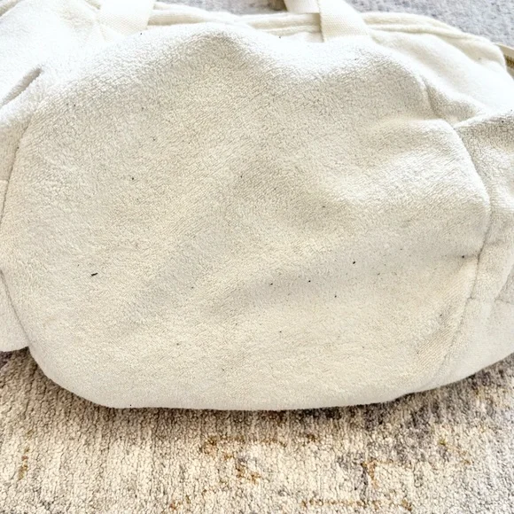 Stoney Clover Lane Bucket/Tote/Shoulder Bag Terry Cloth Trendy Functional - Picture 3 of 7